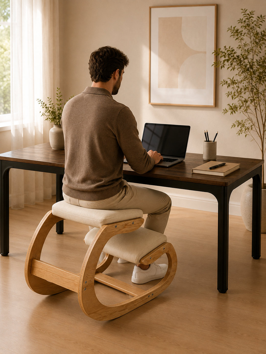 chaise ergonomique Bois | Ondula