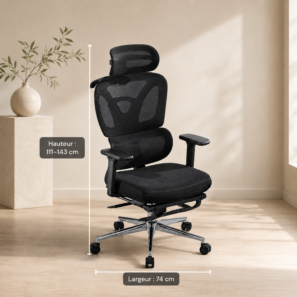 Chaise de bureau ergonomique | ErgoZen